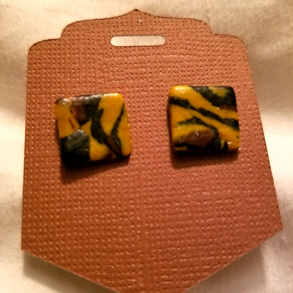 Stud earrings